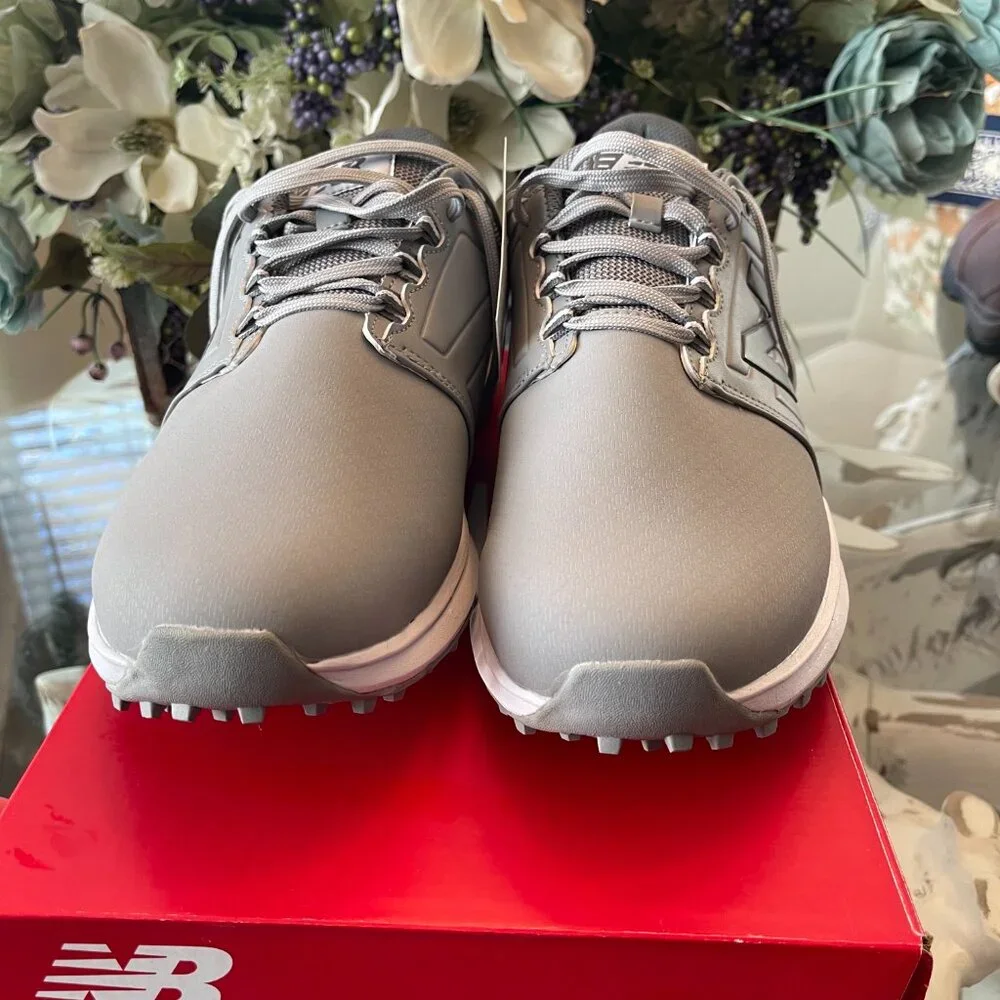 NWT New Balance Advantage Golf Shoes Gray Size 11.5 4E Extra Wide - Picture 4 of 9
